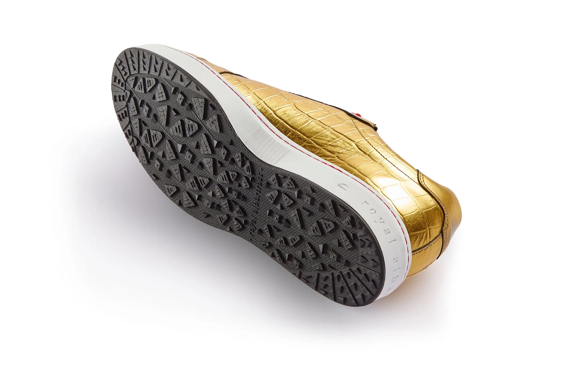 Buckingham | Gold Croc Soft Footbed Light Holiday Gear