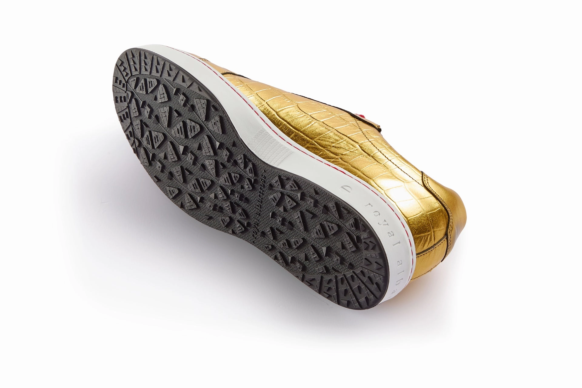 Buckingham | Gold Croc Soft Footbed Light Holiday Gear