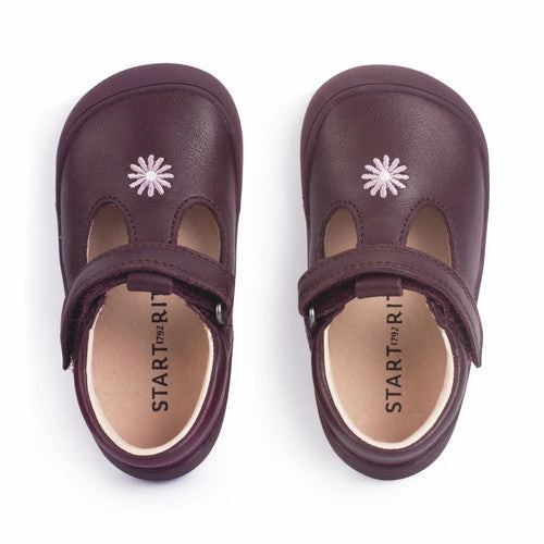 Start-Rite: Floret - Burgundy Leather Daisy Clearance Asics Running Shoes