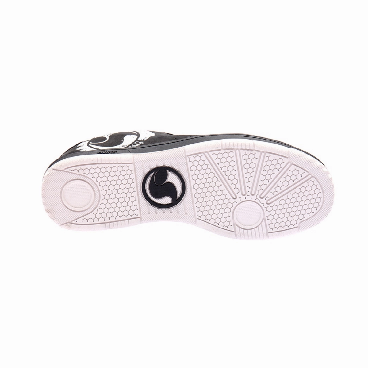 DVS F0000337001 REVIVAL 3.0 MN'S (Medium) Black/White/Black Leather & Nubuck Skate Shoes Urban Run