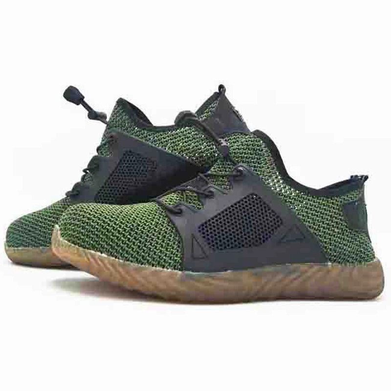 Asics Jackal Wrestling Shoes Steel Toe Shoes Men Women, Work Safety Breathable Slip Resistant Sneakers Industrial Construction