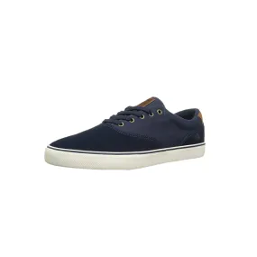Hill Climb EMERICA 6102000110 480 PROVOST SLIM VULC MN'S (Medium) Navy/Brown/White Suede Skate Shoes