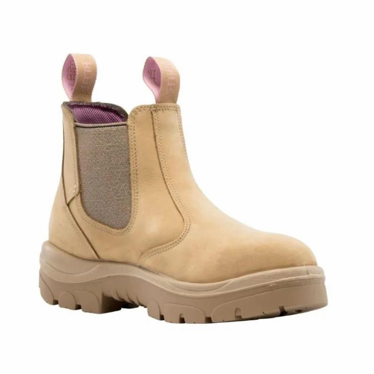 Steel Blue Women's Hobart Steel Toe Cap Safety Boot 512701 Slip On Work Boots Waterproof