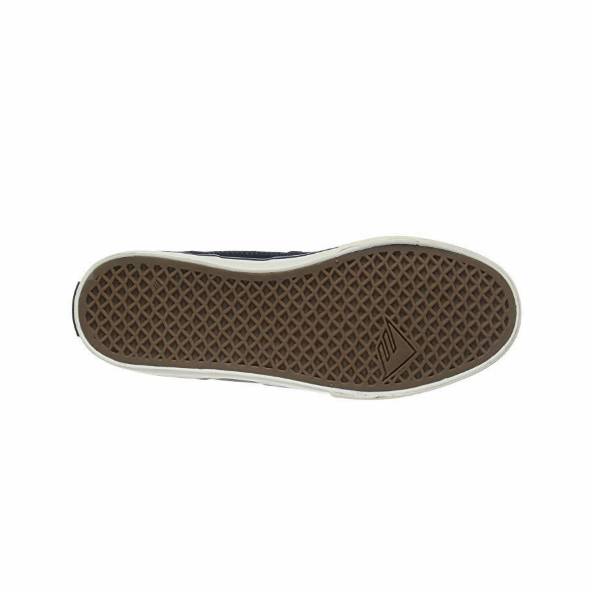 EMERICA 6102000110 480 PROVOST SLIM VULC MN'S (Medium) Navy/Brown/White Suede Skate Shoes Fashionable Walk Beach Path