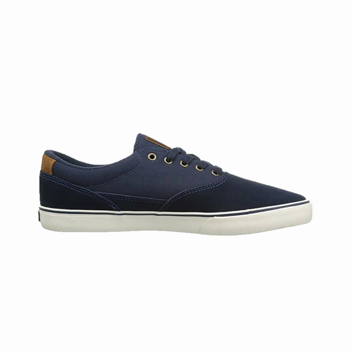 EMERICA 6102000110 480 PROVOST SLIM VULC MN'S (Medium) Navy/Brown/White Suede Skate Shoes Double Stitch Seasonal Pick