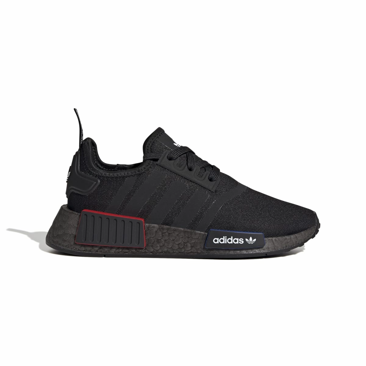 Hybrid style ADIDAS GY4278 NMD_R1 JR'S (Medium) Black/Black/Grey Mesh Running Shoes
