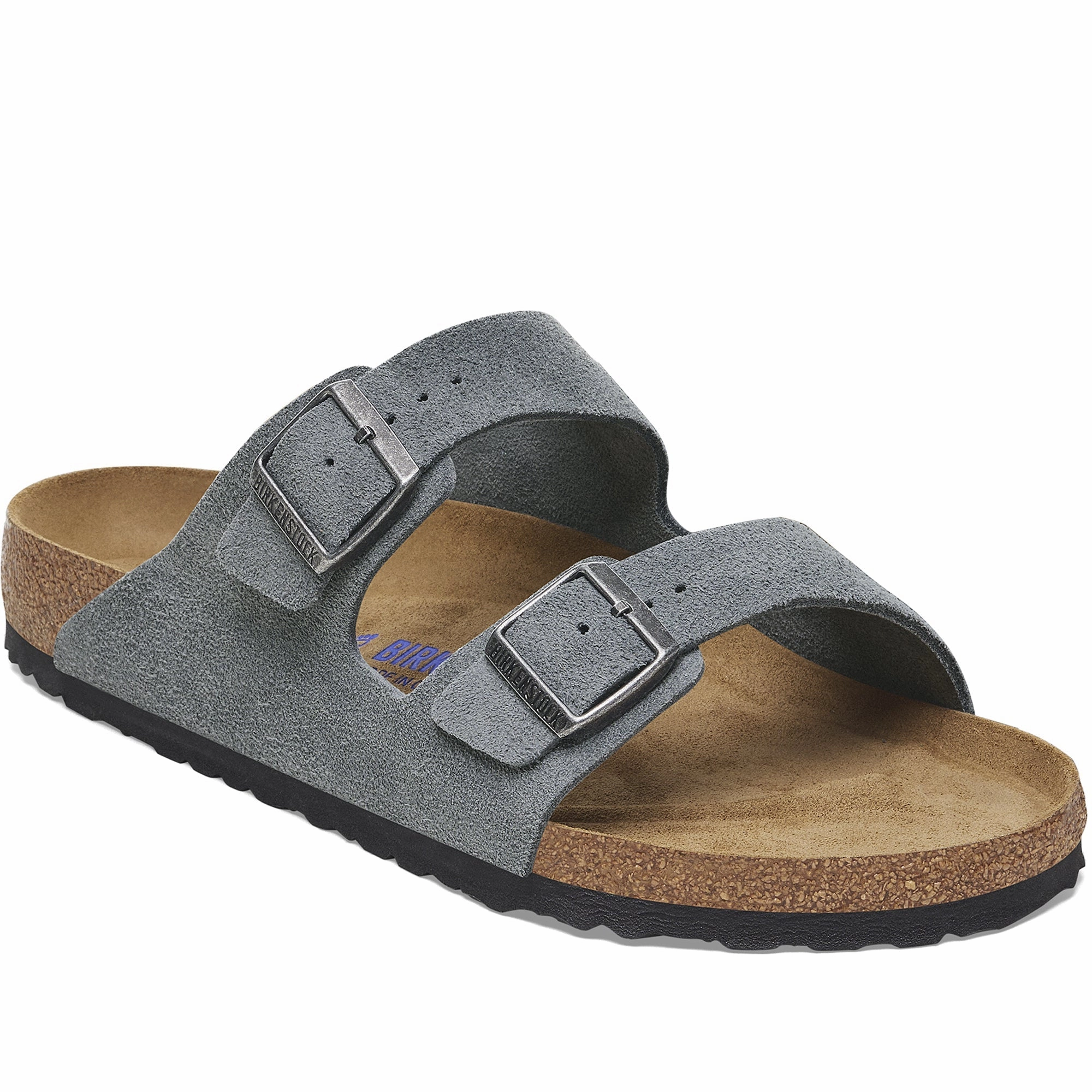 Comfy Feel Easy Glam Arizona Soft Footbed Suede Regular