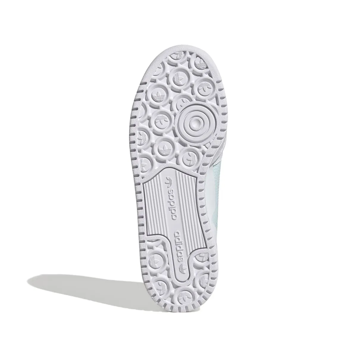 Snow Step Ice Walk ADIDAS GY6985 FORUM BOLD WMN'S (Medium) White/Blue/Blue Leather & Suede Basketball Shoes