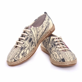 Care Ease Pilates Cool Street Ballerinas Shoes FBR1225