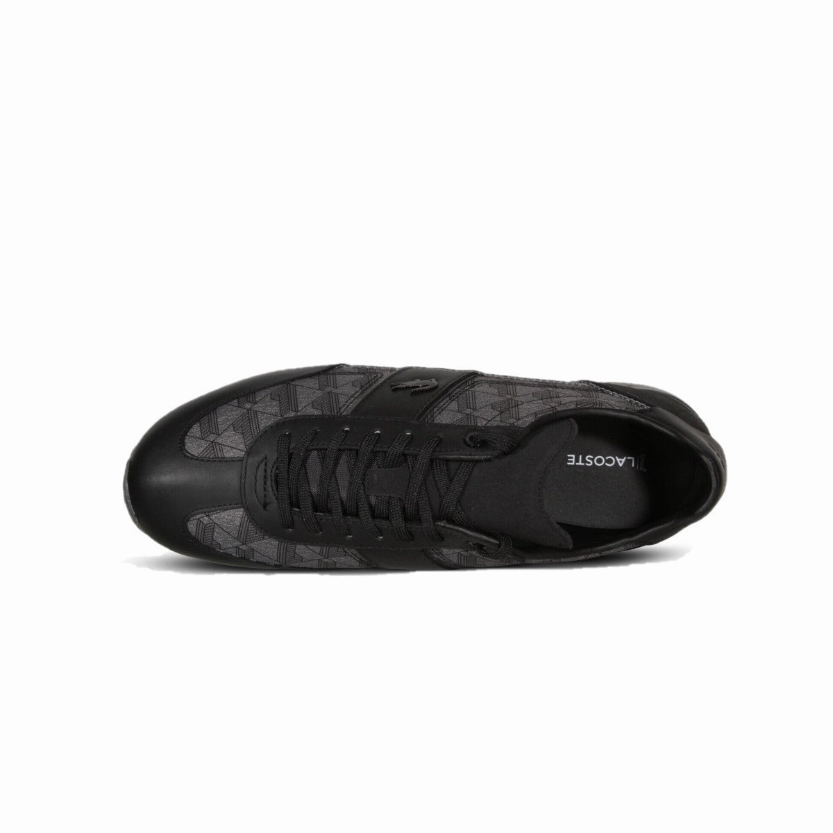 LACOSTE 7-45CMA0013231 ANGULAR JQ MN'S (Medium) Black/Grey Textile, Leather & Synthetic Lifestyle Shoes Sun Path