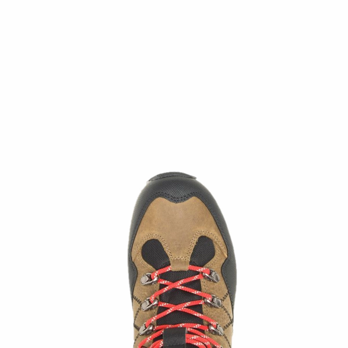 WOLVERINE W880371-EW LUTTON HIKER WP MN'S (Extra Wide) Gravel Leather Hiking Boots Rugged Form Gear Grip Force Footwear