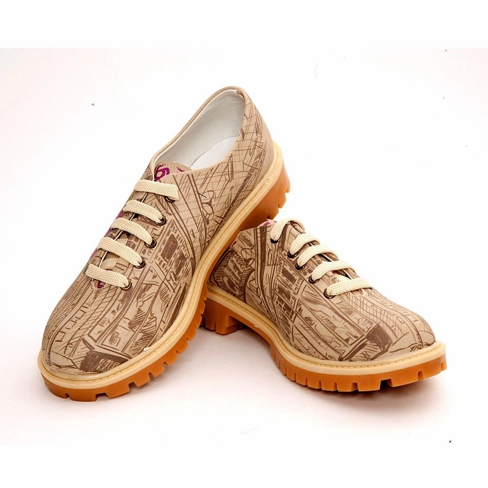 Silver Shine Street Oxford Shoes TMK6510