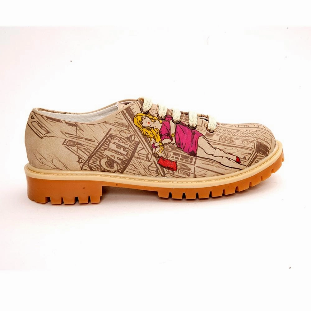 Grip Hold Street Oxford Shoes TMK6510