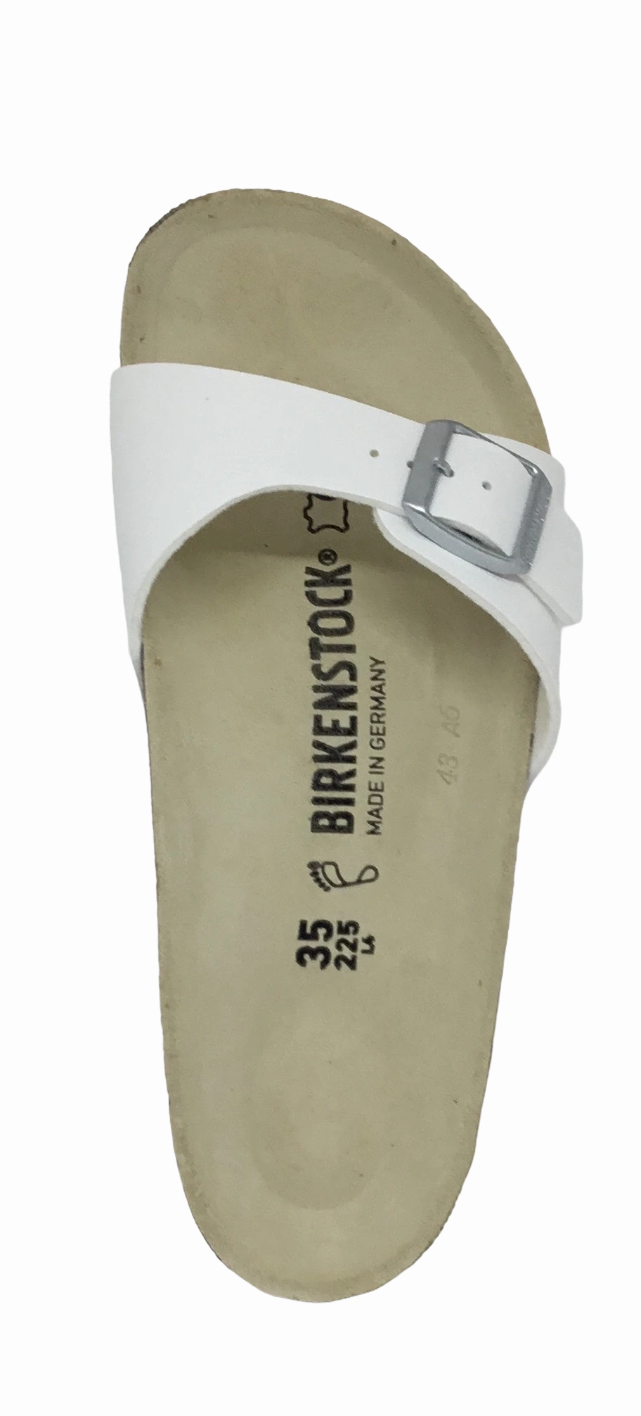 Casual Style Shoes Birkenstock Madrid White Regular fit