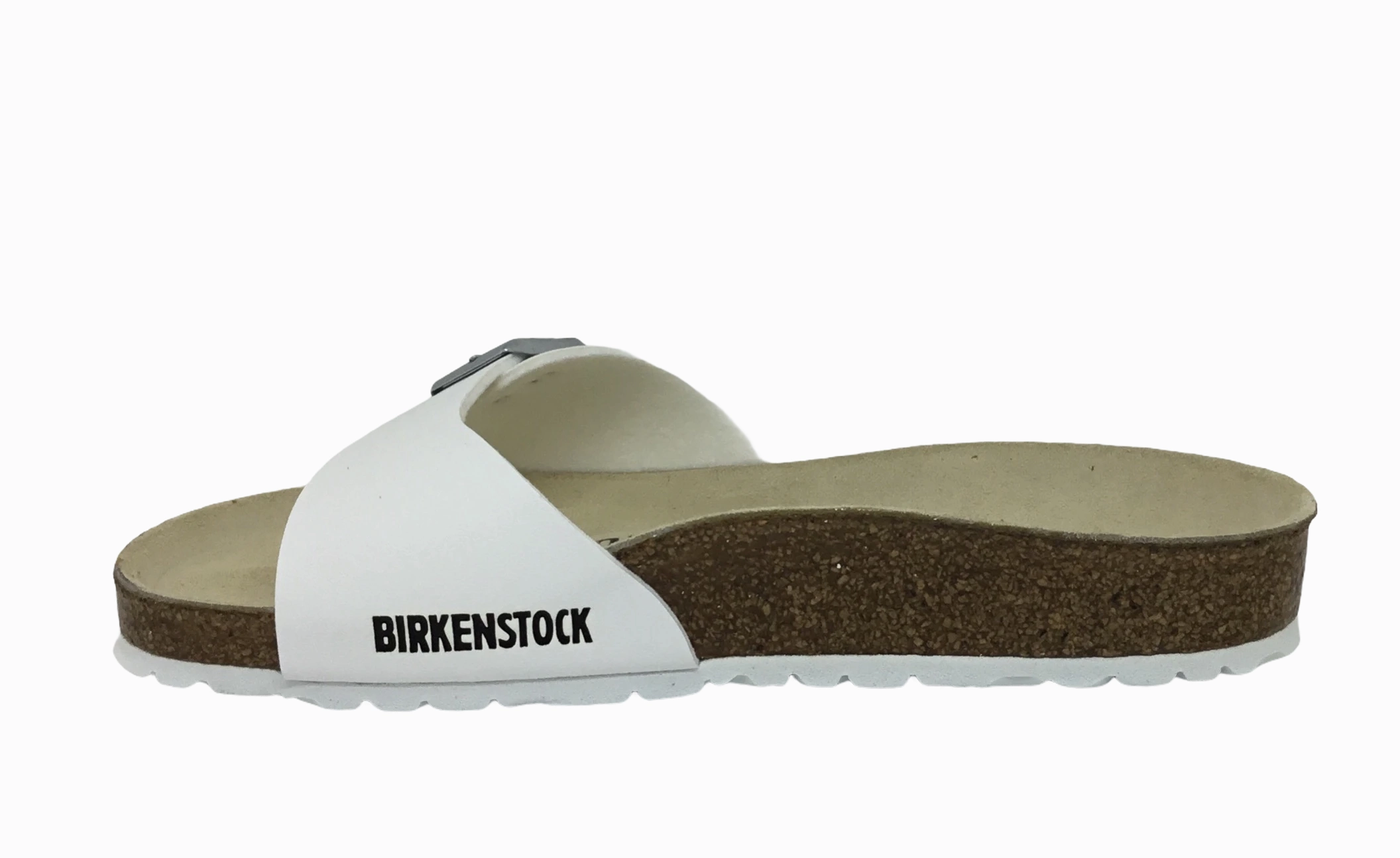 Birkenstock Madrid White Regular fit Cozy Design
