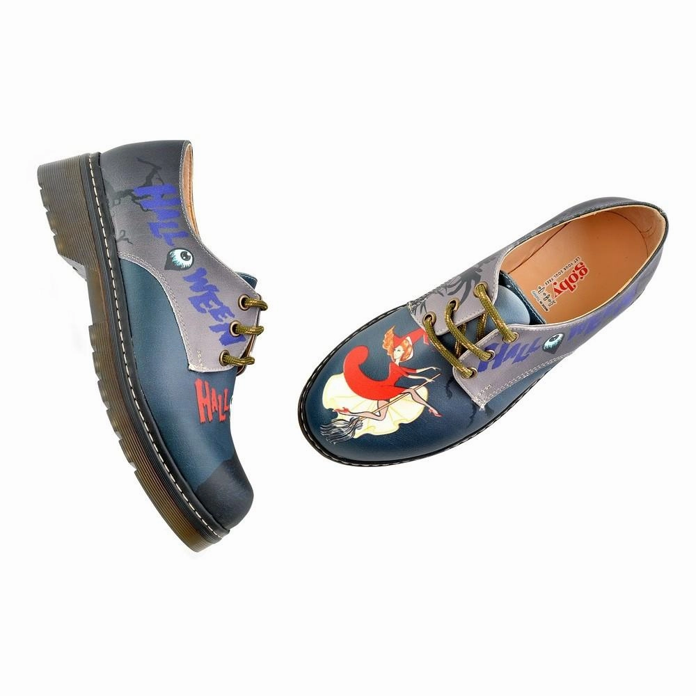 synthetic leather Oxford Shoes WMAX209