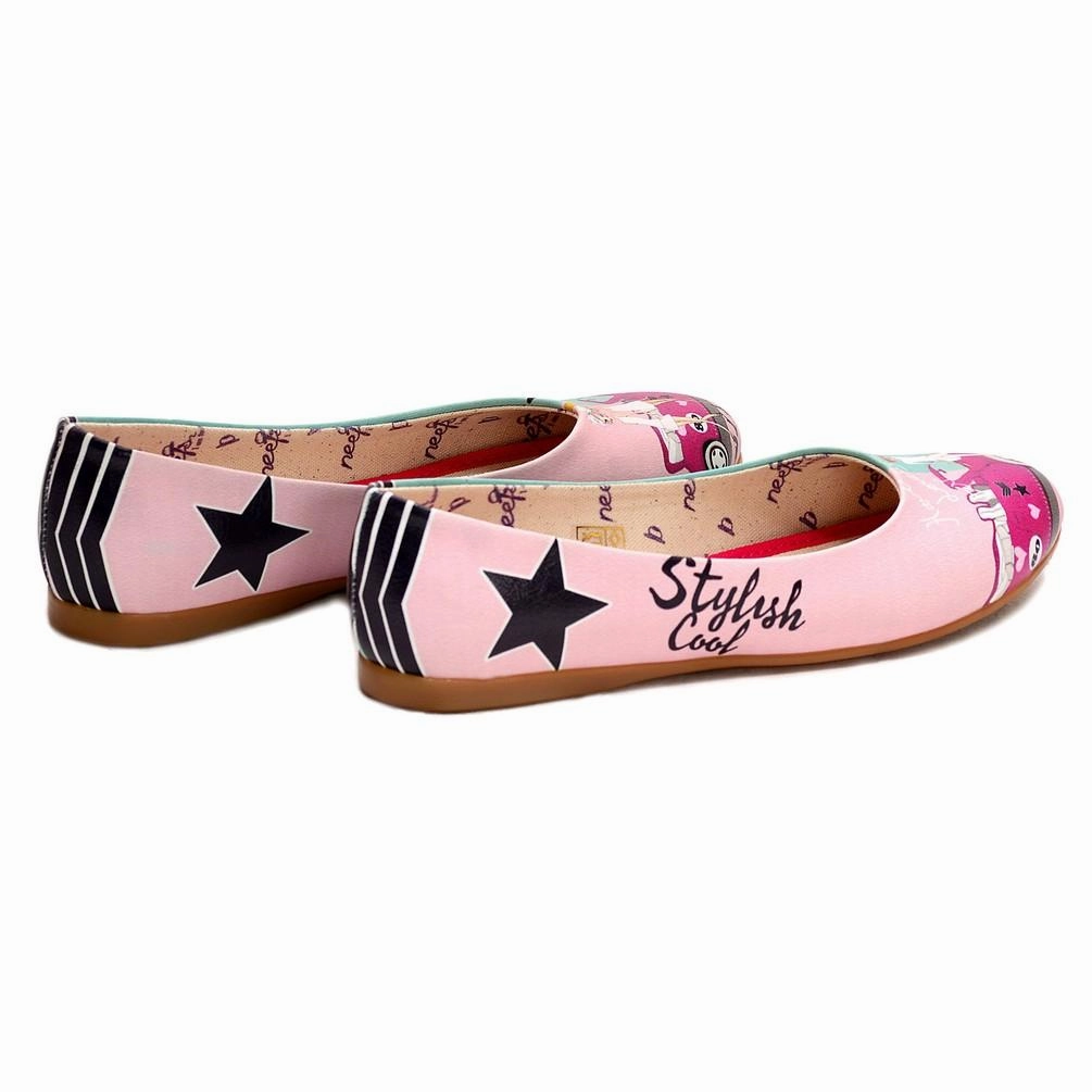 Stylish Cool Ballerinas Shoes NFS1002 Rain Step Ventilation holes