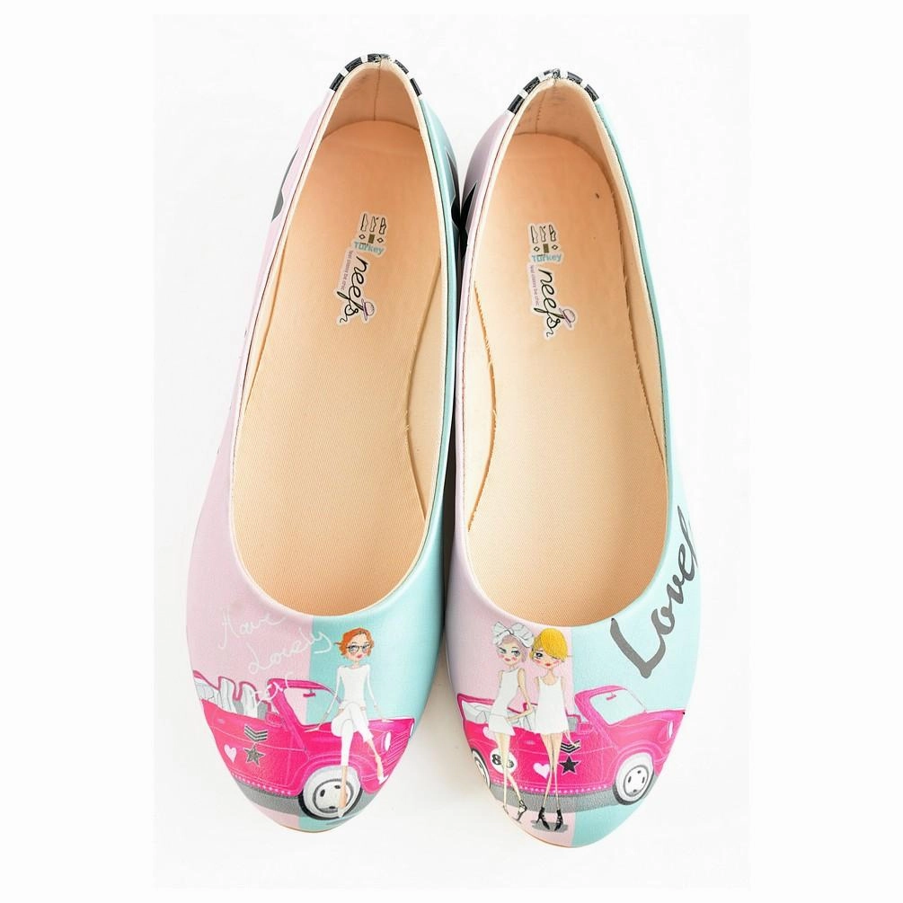 Stylish Cool Ballerinas Shoes NFS1002 Boat Walk