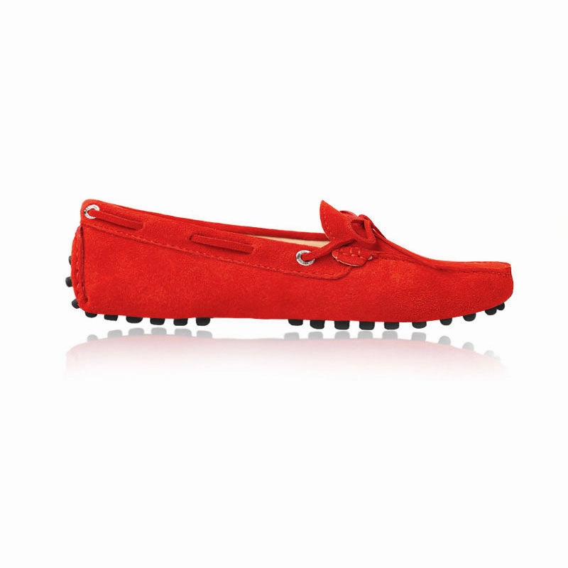 Loewe Loafers MIYAGINA Women Shoes Fashion Flats Leather Moccasins Driving Loafers
