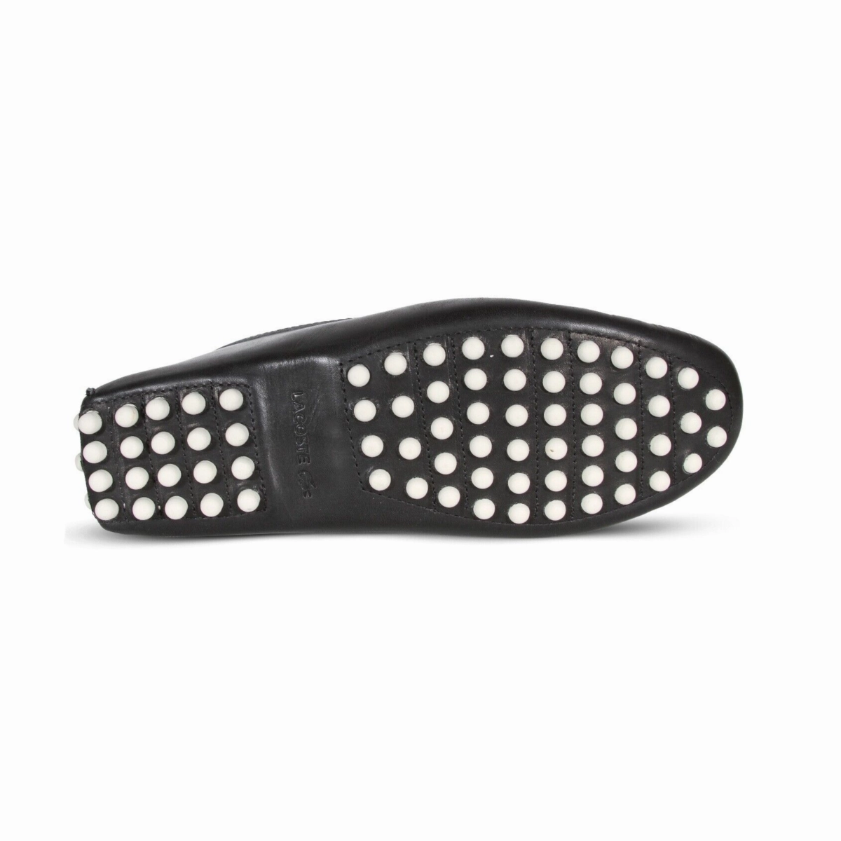 Dusk Hike LACOSTE 7-45CMA0032454 CONCOURS 123 MN'S (Medium) Black/Off White Leather Lifestyle Loafers