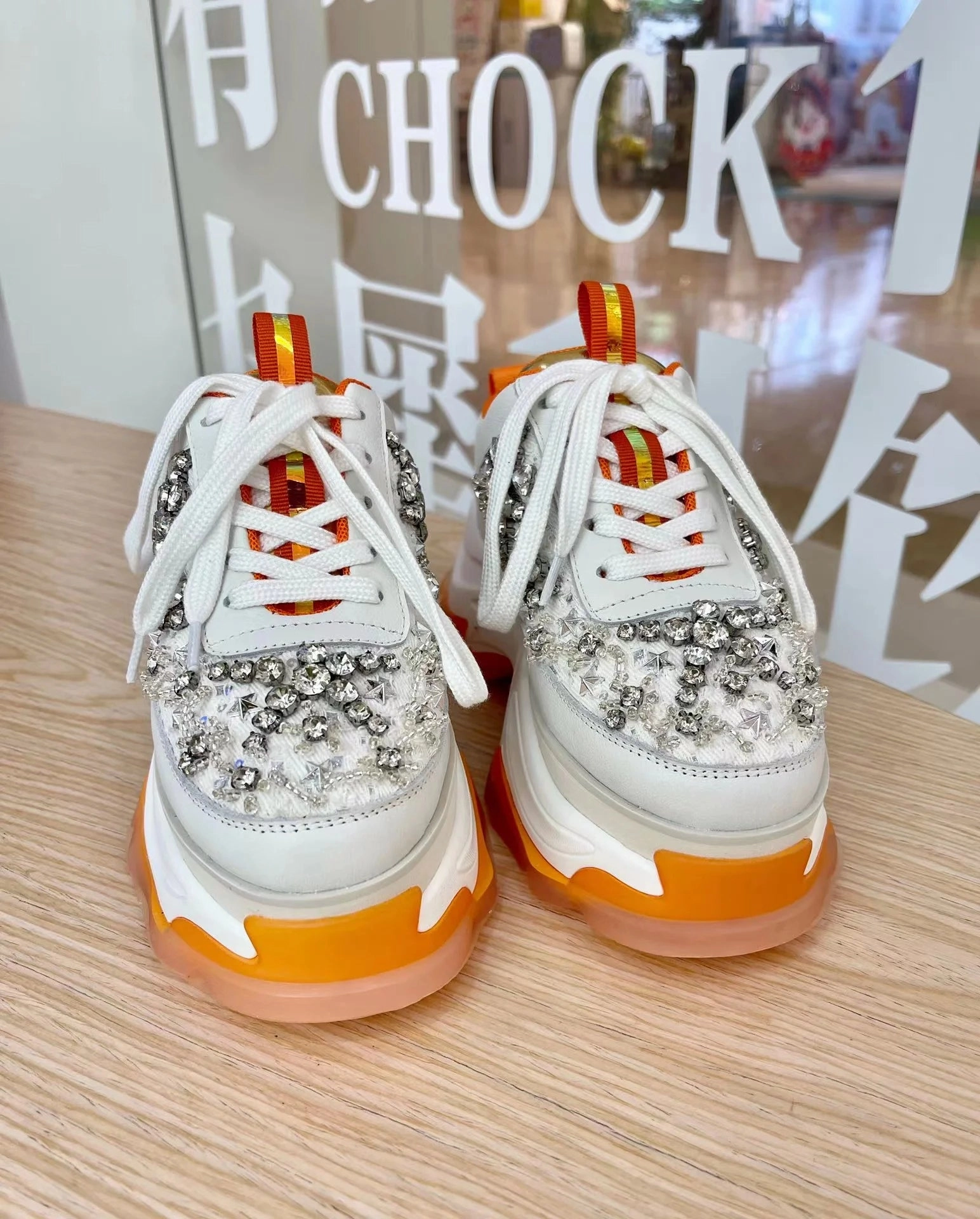 Luxury Slides Women Designers Outdoor Slippers Canvas Crystal Summer Shoes High Heels Platform Sandals Loafers Ins Made Loafers