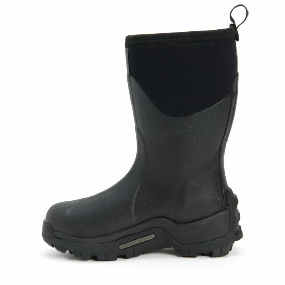 Muck Footwear  Men's Muckmaster Mid Muckmaster Black M Mario Bros Rain Boots