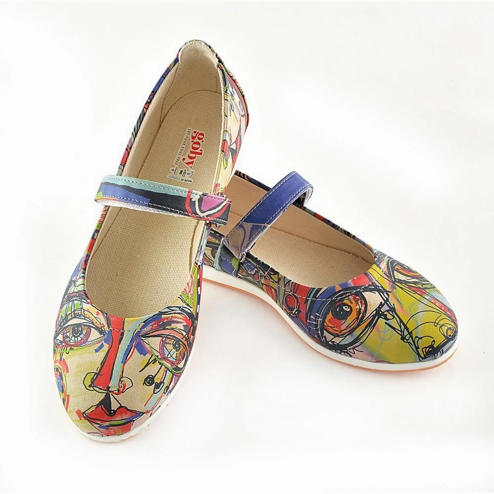 Fast Run Ventilated Design Ballerinas Shoes GOB104