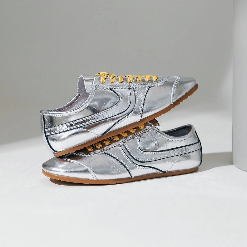 Boat Shoes Flats Handmade Soft Leather Colorful Sneakers for Women Lace Up Sneakers Designer Shoes