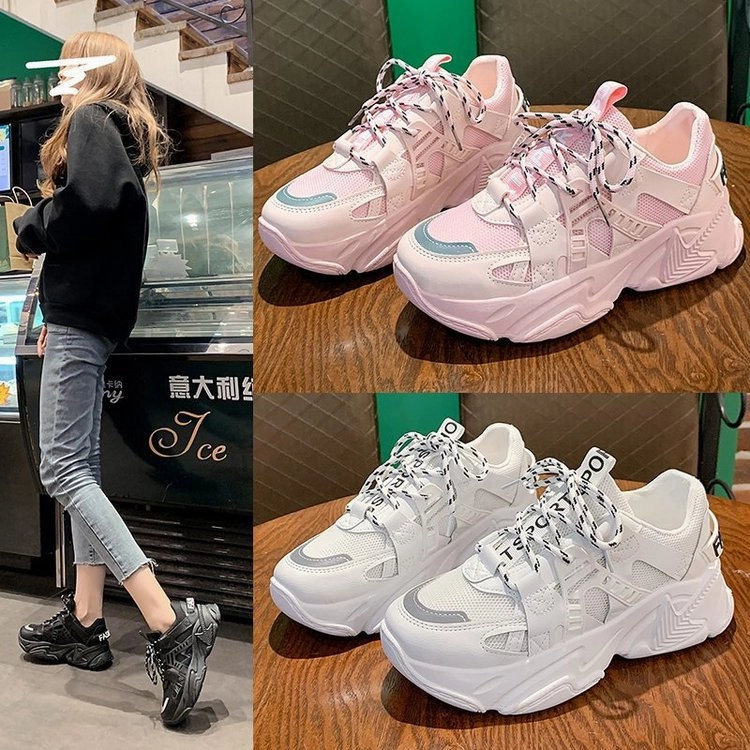 Best Hiking Boots Winter Sneakers Flat-Soled Thick-Soled Heightened Casual Shoes | Brodtica.com