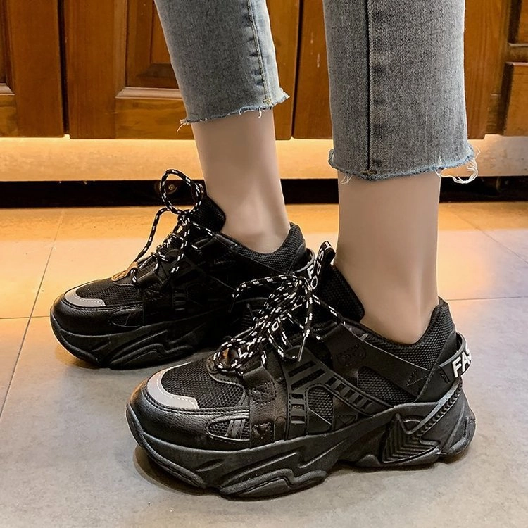 Sneakers Flat-Soled Thick-Soled Heightened Casual Shoes | Brodtica.com Hiking Boots For Summer