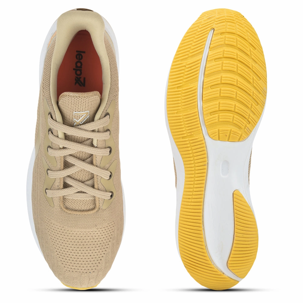 Vans Cross Trainer Shoes Leap7x Lacing Sports Shoes For Men (Beige) CHALANGE-2 By Liberty