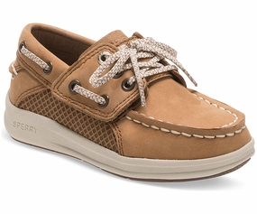 Running Shoes Uk Asics Sperry Kids Gamefish Boat Shoe - Dark Tan