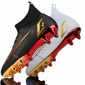 8c Soccer Cleats Kids/Youth  Soccer Cleats for  Football Softball and Baseball, Artificial Grass & Lawn