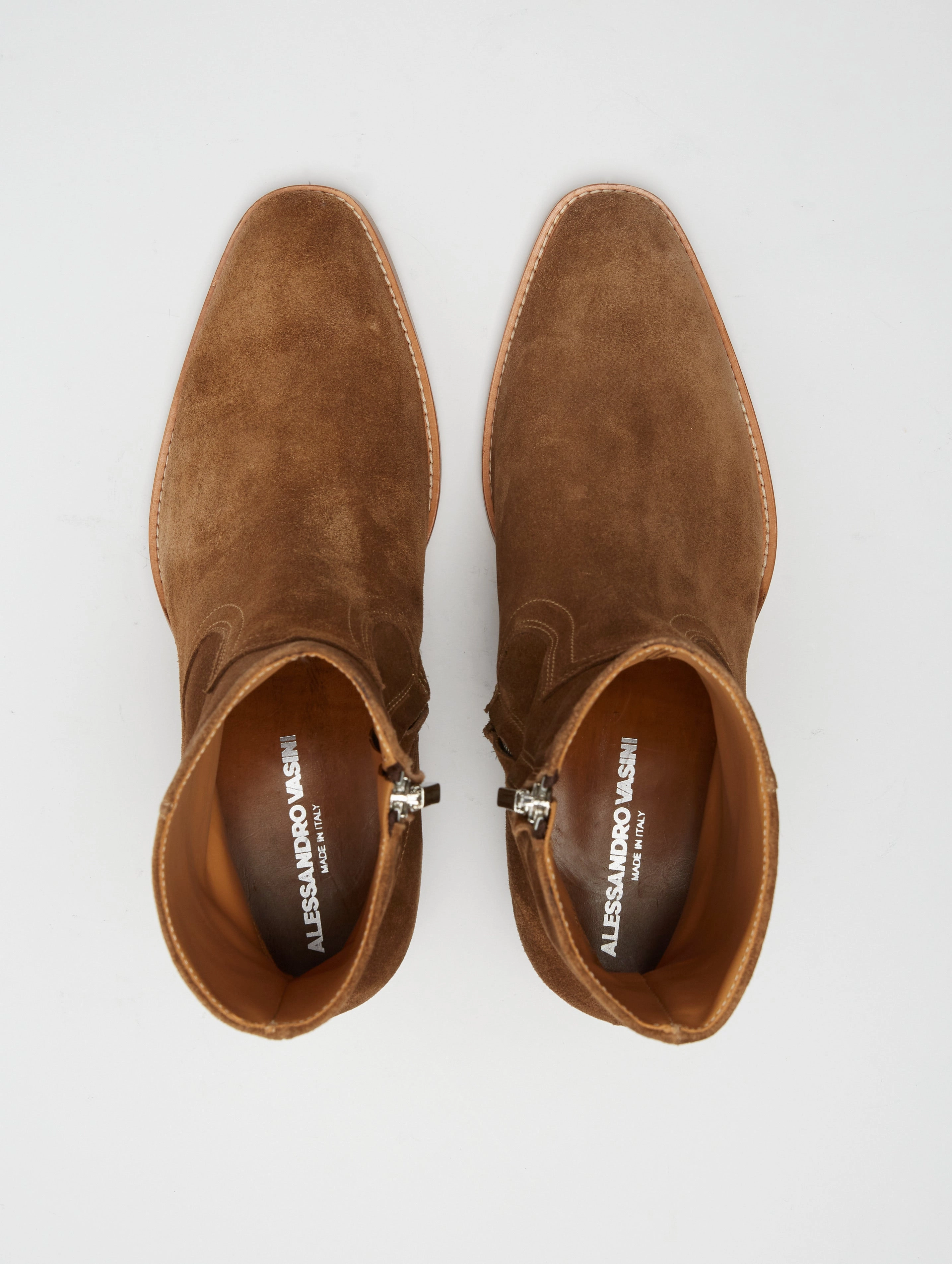 Ted Baker Boots TEXAS PLAIN BOOT IN TOBACCO SUEDE