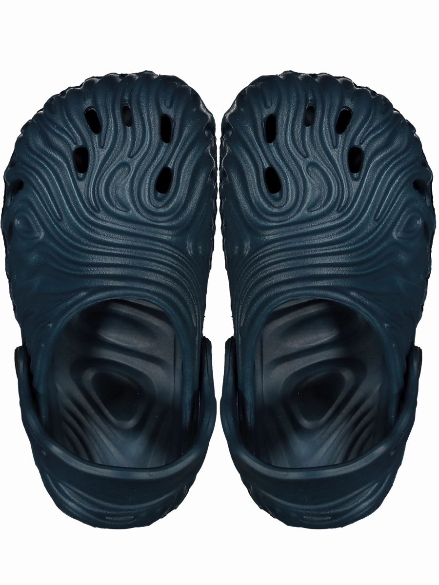 Thick Heel Sandals Navy Pollex Moulded Sandals