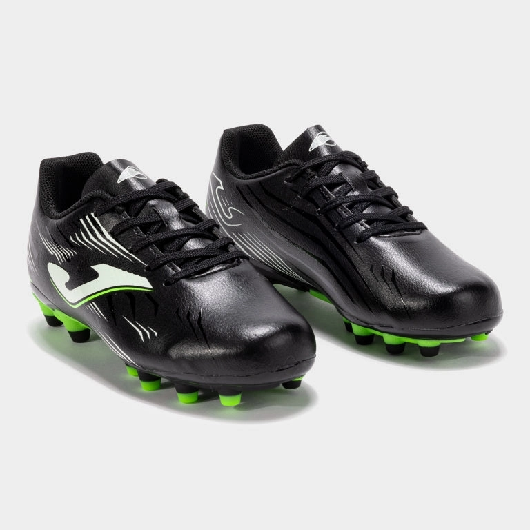 Joma Propulsion Jr Kids/Youth Soccer Cleats (FG) - Black Soccer Tracker Cleat