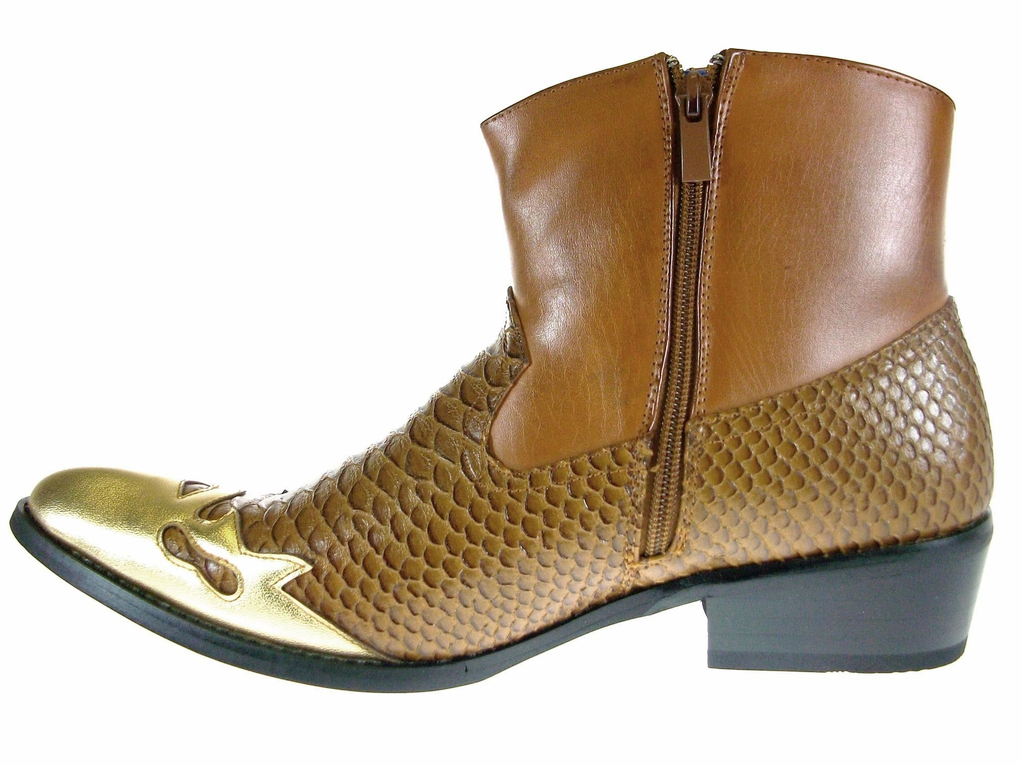 Salomon Rx Slide Sandals Men's M1794 Faux Snake Skin Short Westren Boots