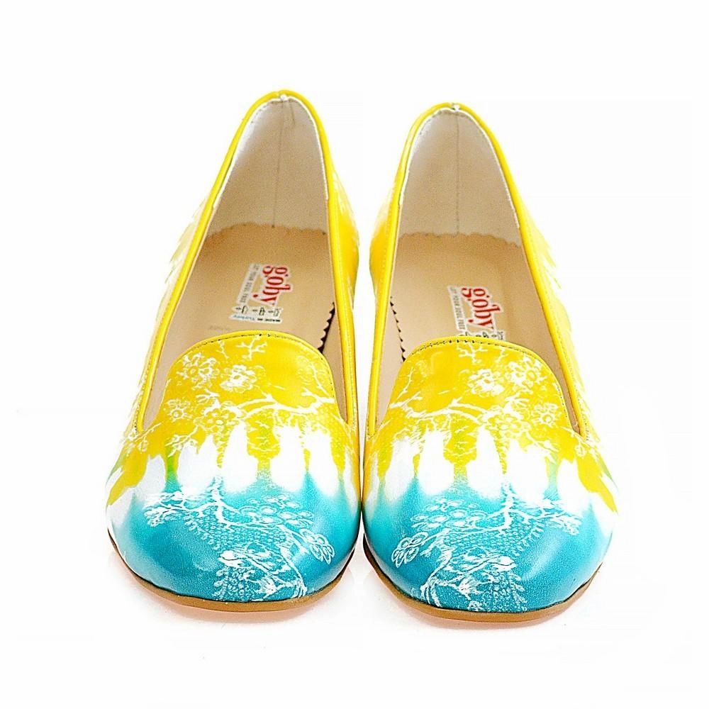 Painting Art Career Heel Shoes WDB103 Flexibility Feature