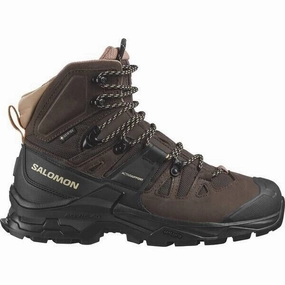 SALOMON QUEST 4 GTX MENS HIKING BOOT  DESERT PALM/ BLACK / KELP L474533  NEW Best Size 15 Hiking Boots