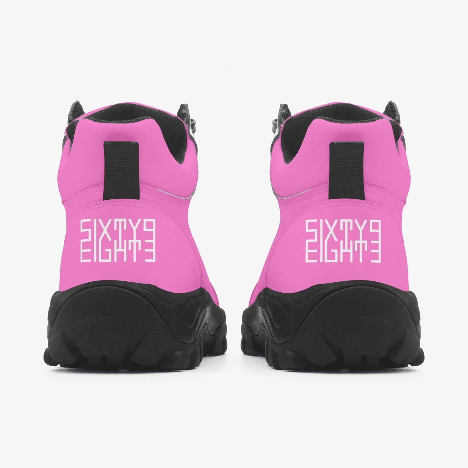 Adidas Sunshine Shoes Sixty Eight 93 Logo White Pink High Top Boots