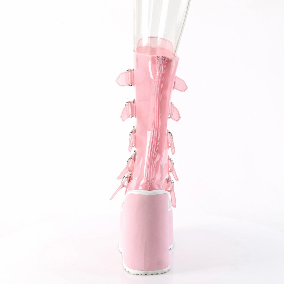 Adidas Teenage Shoes SWING-230C DemoniaCult Baby Pink Sexy Women's Mid-Calf & Knee High Boots (Alternative Footwear)