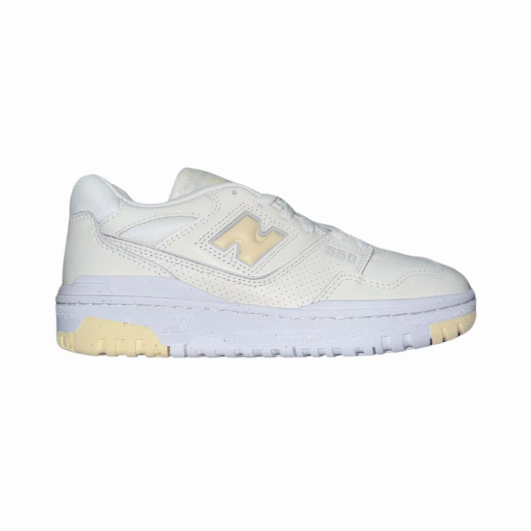 NEW BALANCE BBW550VG BBW550 WMN'S (Medium) White/Beige Leather, Synthetic & Mesh Basketball Shoes Wind Safe Follow Hike