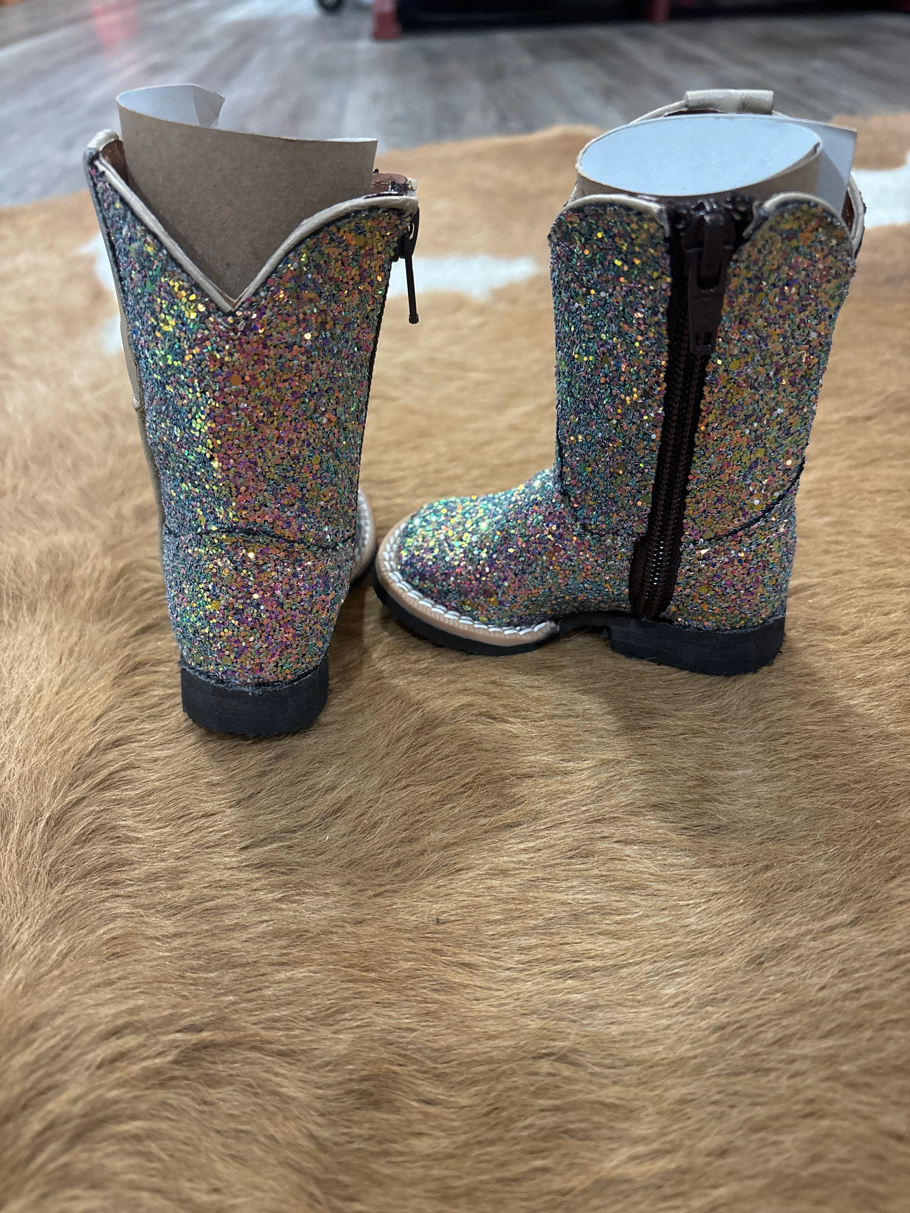 Tanner Mark Infant Mermaid Blue print Best Steel Boots