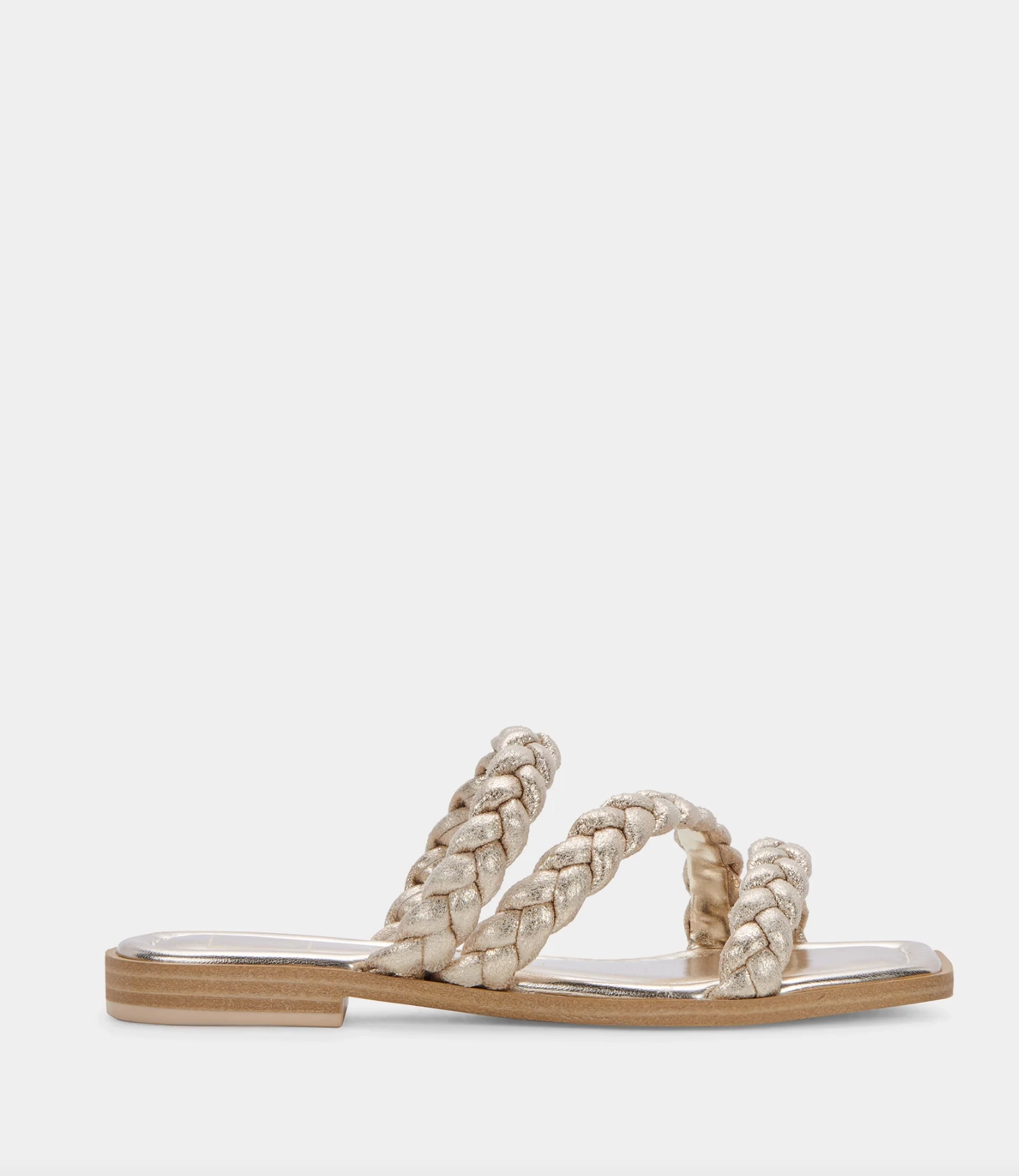 Sport Flats Shoes The Iman Sandal by Dolce Vita - Gold