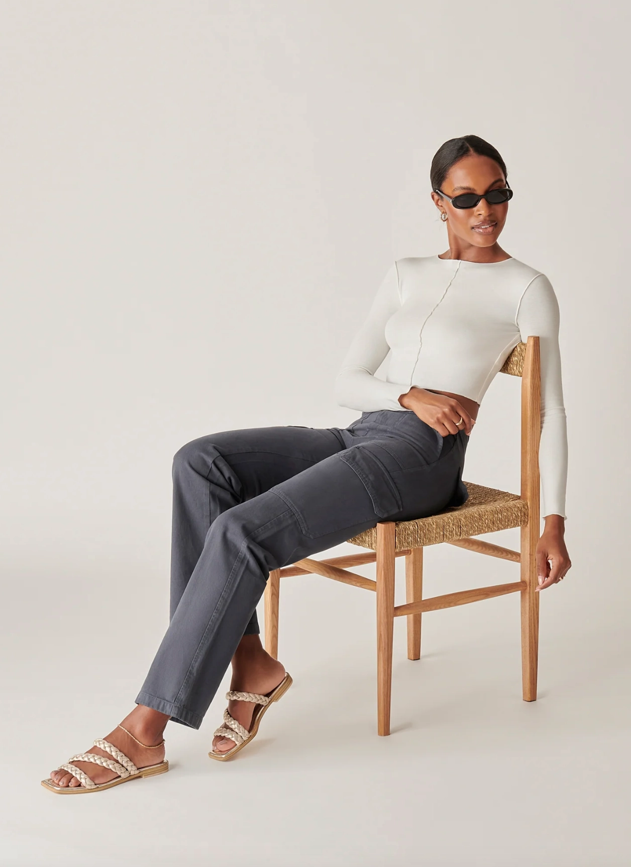 Rachel Zoe Shoes Flats The Iman Sandal by Dolce Vita - Gold