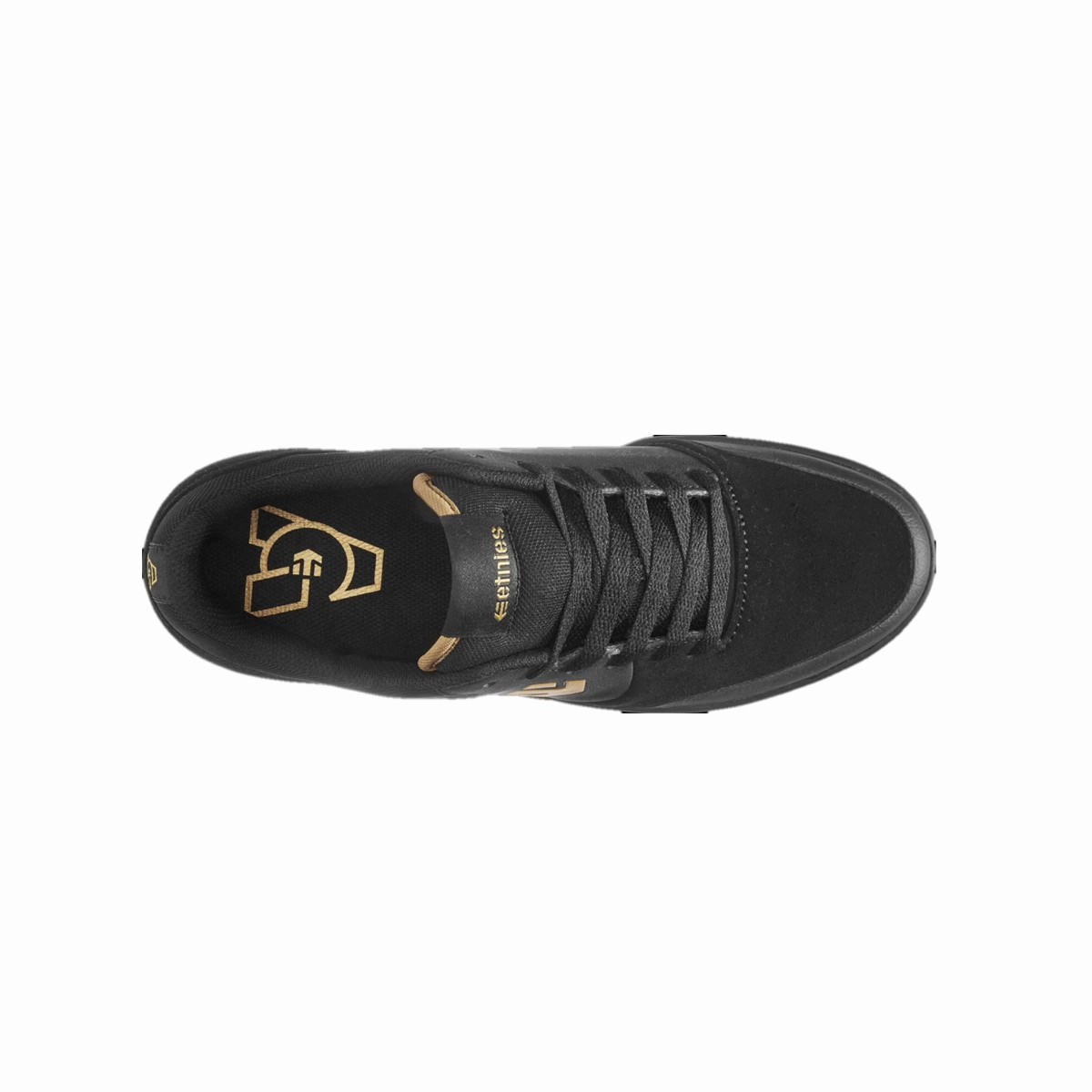 ETNIES 4101000403 970 MARANA MICHELIN X AURELIEN GIRAUD MN'S (Medium) Black/Gold Suede, Synthetic & Textile Skate Shoes Max Performance Street Gear