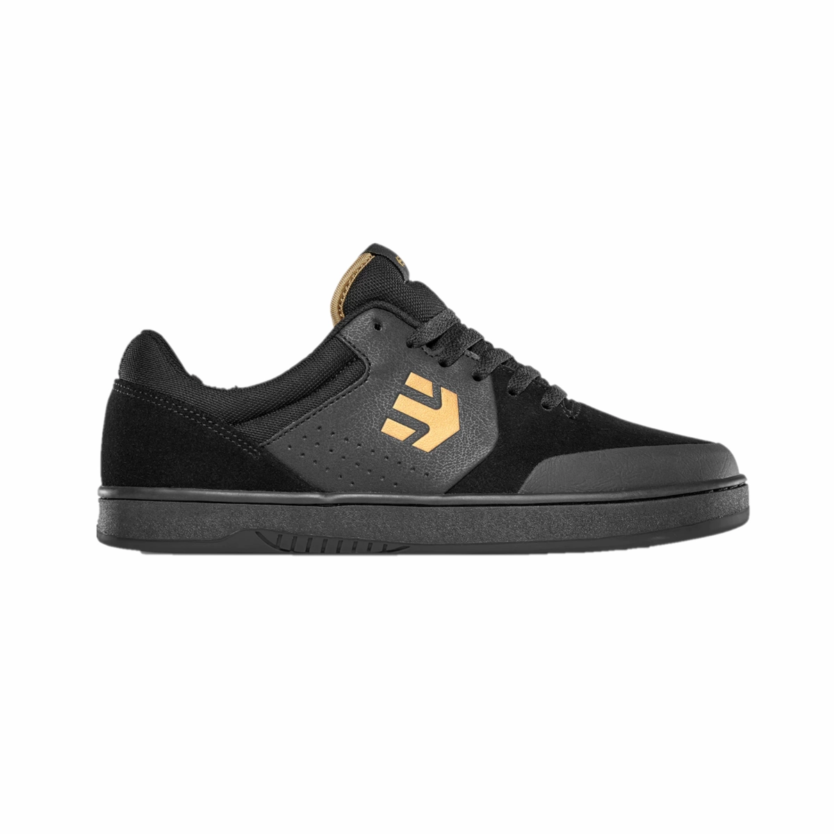 Daily Comfort ETNIES 4101000403 970 MARANA MICHELIN X AURELIEN GIRAUD MN'S (Medium) Black/Gold Suede, Synthetic & Textile Skate Shoes