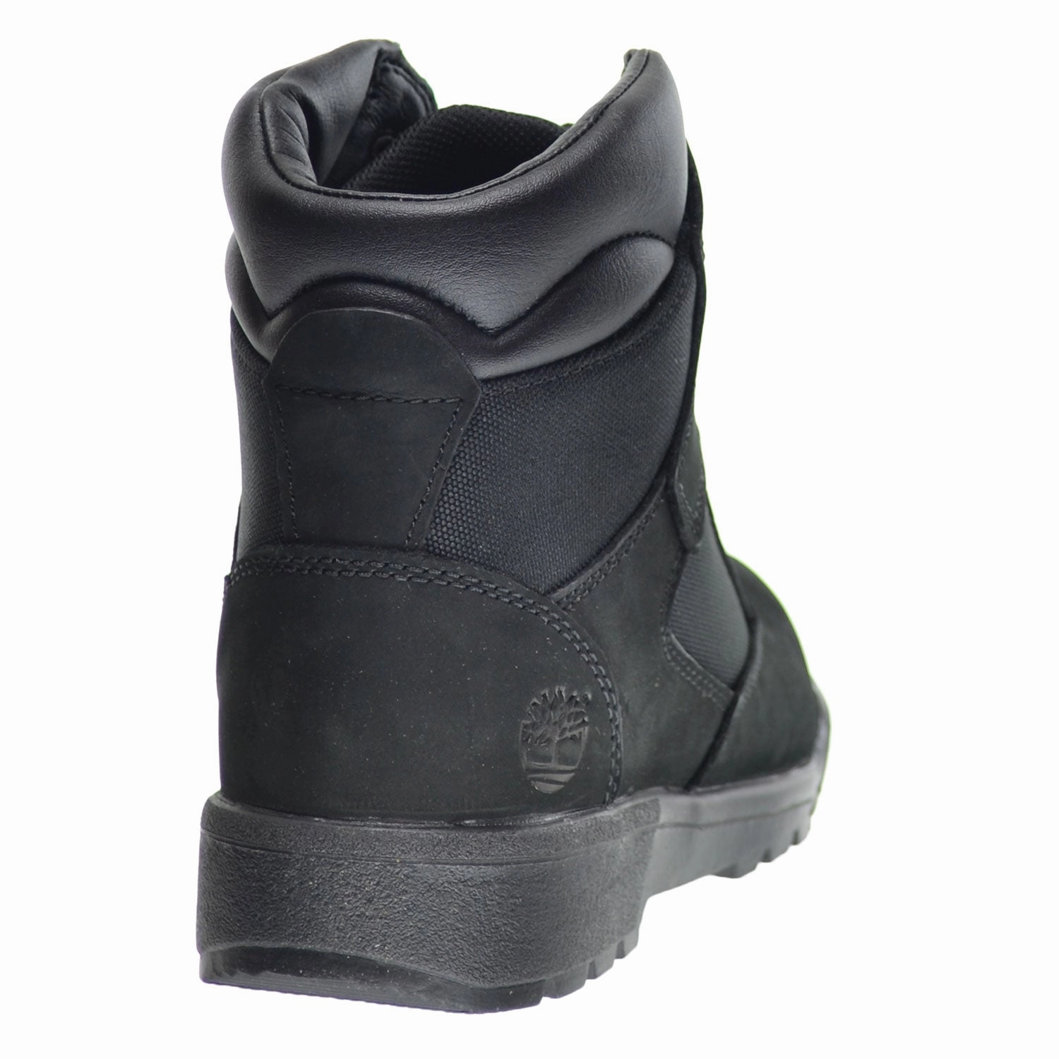 Teva Vibram Hiking Boots Timberland 6 Inch Big Kid's Field Boots Black Nubuck