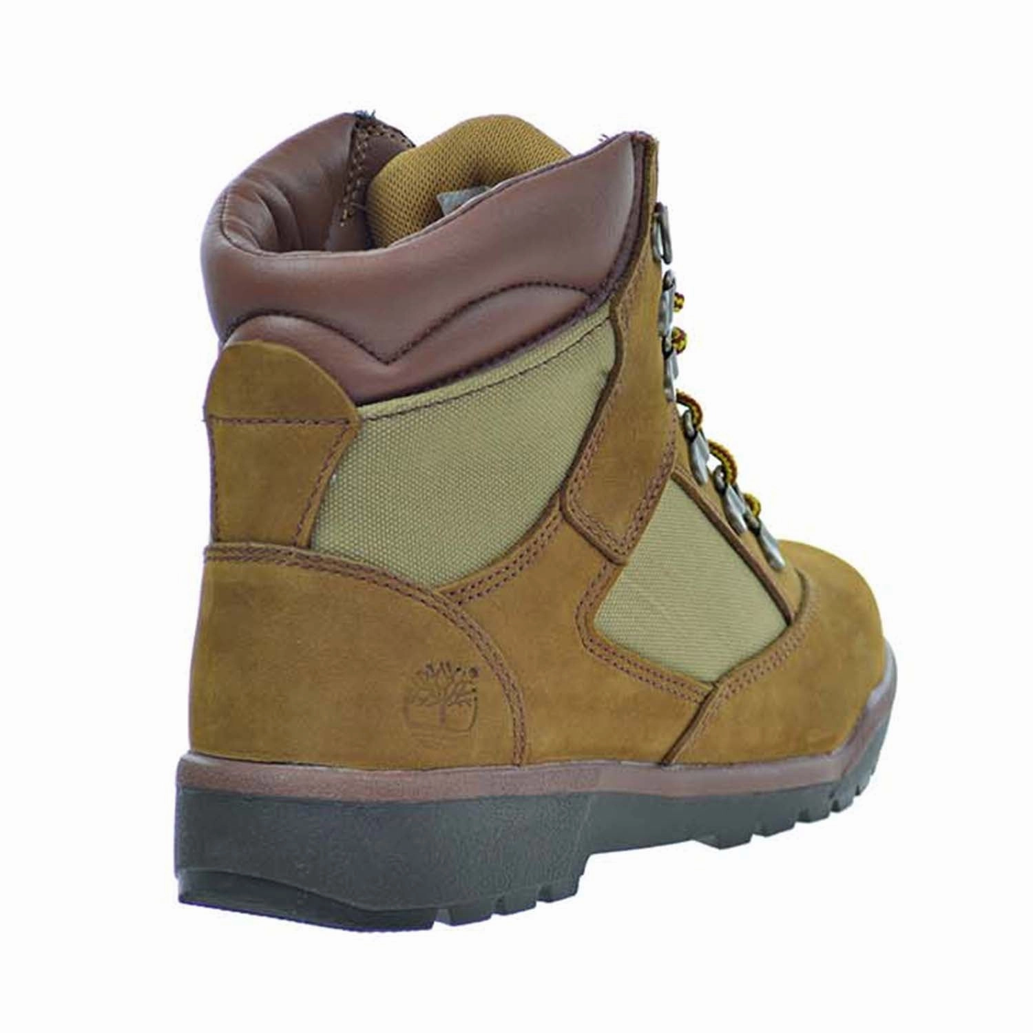 Timberland 6 Inch L/F Big Kid's Field Boots Brown Best Hiking Boots Wet Rocks