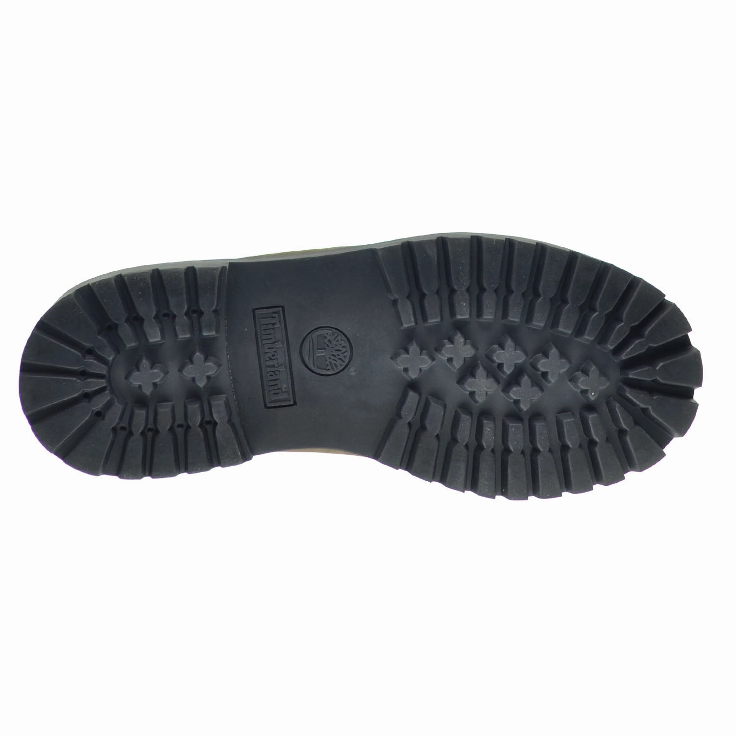 Hiking Boots For Rough Terrain Timberland 6 Inch Premium Big Kids Waterproof Boots Brown/Green